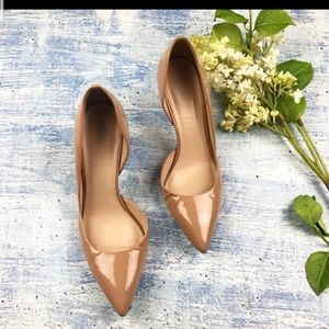 J crew nude pumps
